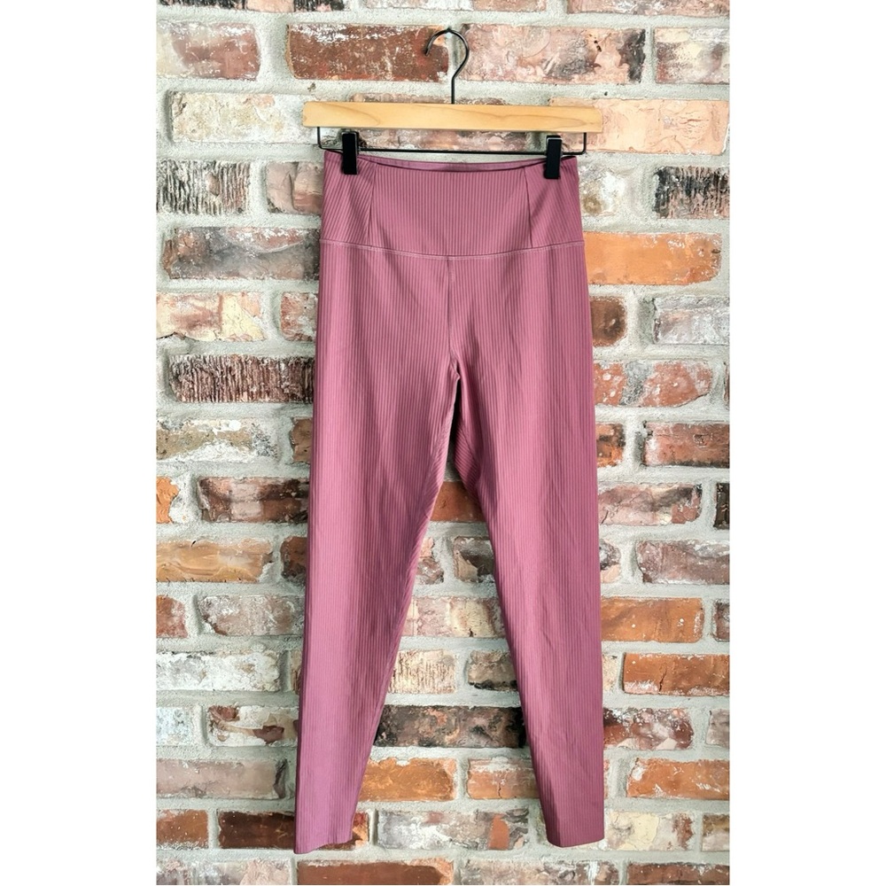 Girlfriend Collective Rib High Rise Leggings, S
